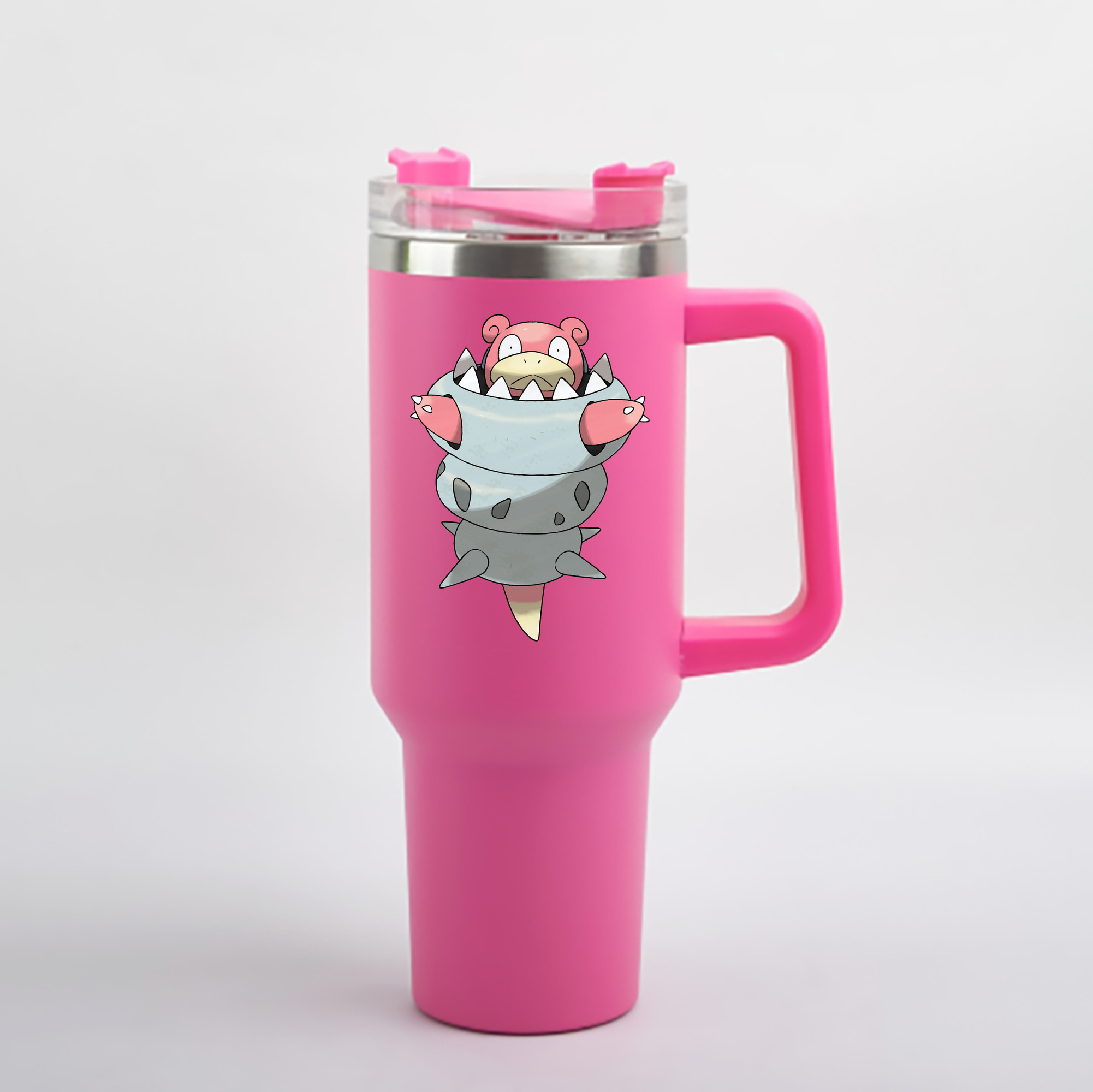 （画像用） ポケットモンスター Pokémon 1200mL車用タンブラー - クリスタルステッカー（プラスチックストロー付き）